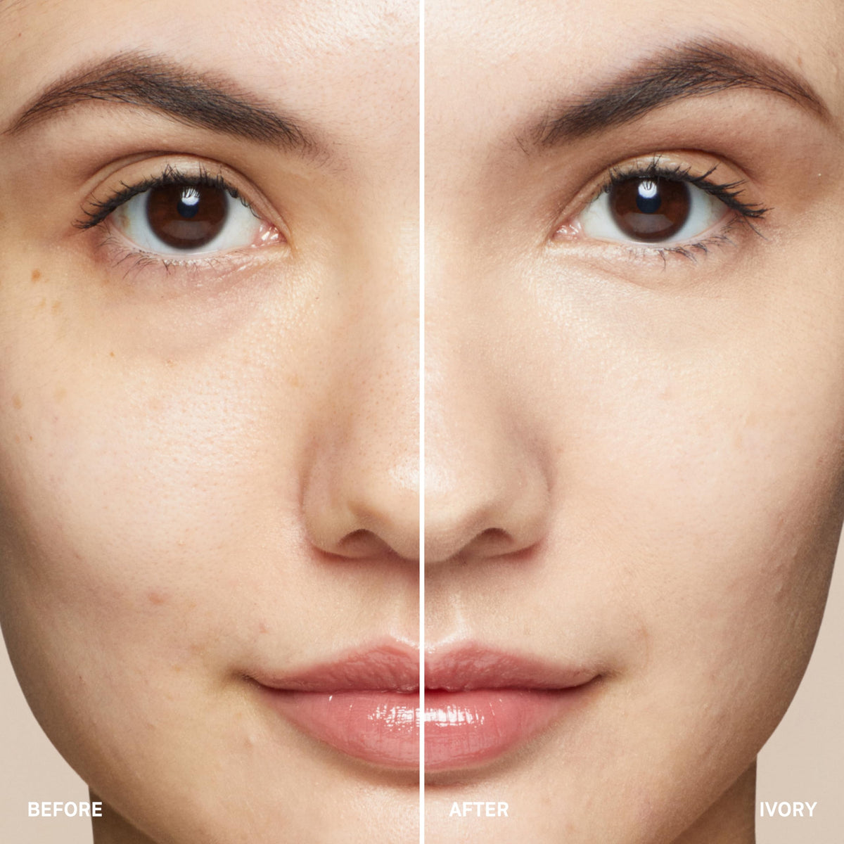 Bobbi Brown concealer stick Ivory application shows quick under-eye coverage