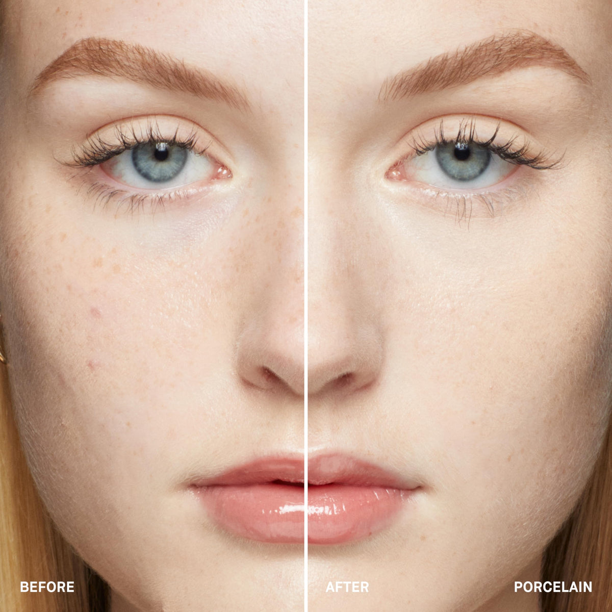 Bobbi Brown Skin Concealer Stick Porcelain under-eye swatch for bright, natural coverage.