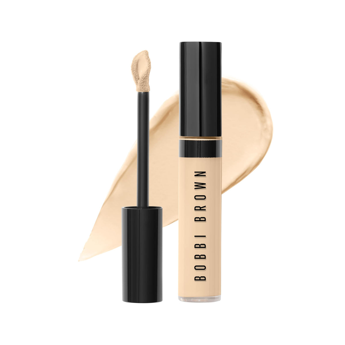 Bobbi Brown Skin Full Cover Concealer tube closeup for smooth, long-lasting coverage.