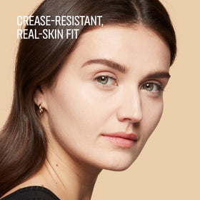Bobbi Brown concealer on under-eye area for improved coverage.
