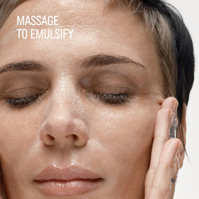 Bobbi Brown Soothing Cleansing Oil application routine shows gentle cleansing and hydration