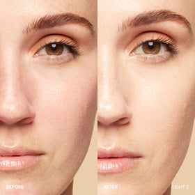 Bobbi Brown tint texture close-up showing sheer, natural coverage
