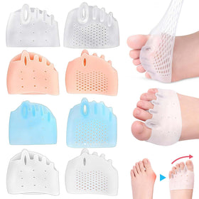 Bocello toe separators in soft silicone provide gentle toe separation and pressure relief.