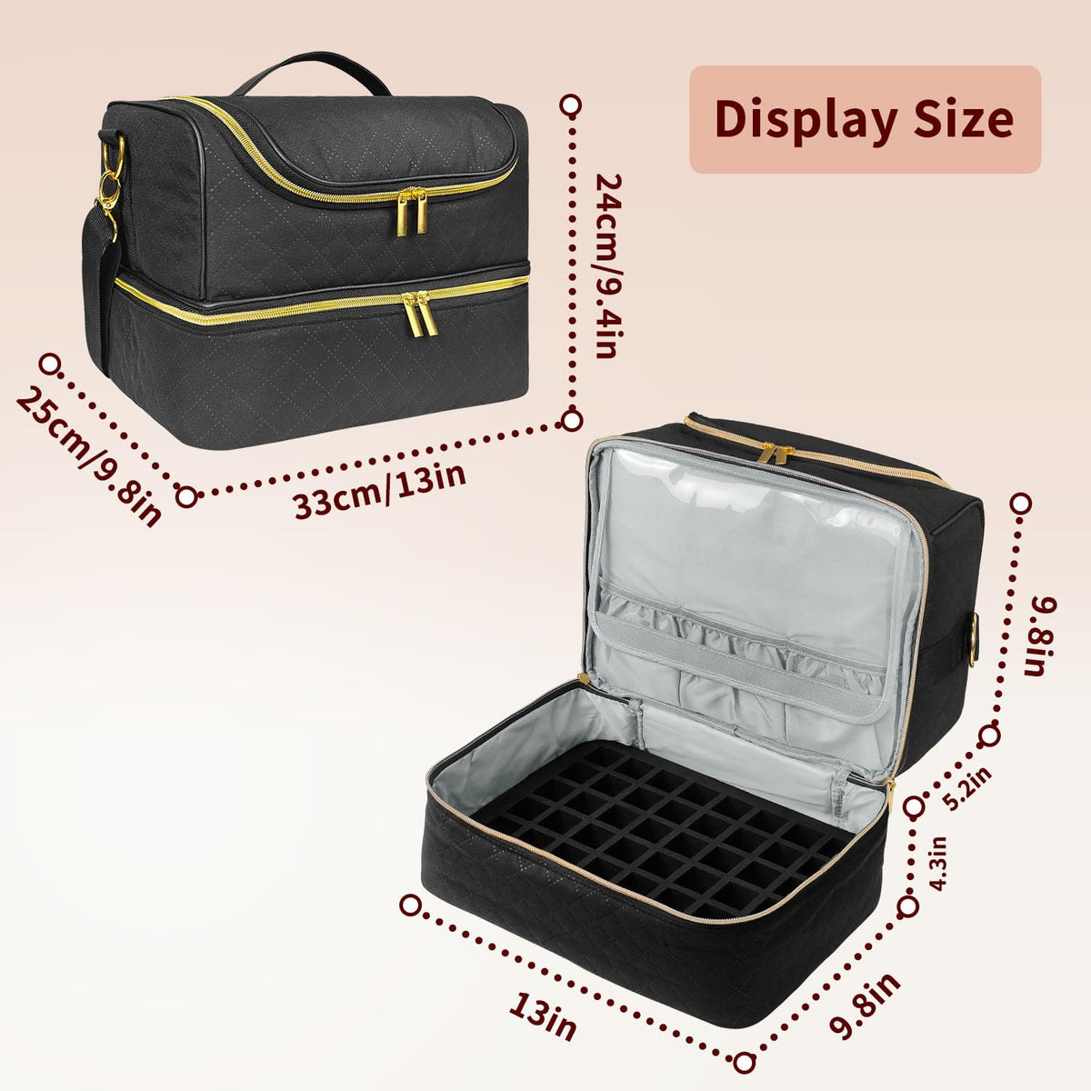 Boczif gift-ready storage solution for nails, cosmetics and essentials.