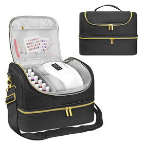 Boczif top compartment fits most standard LED lamps and cords securely.