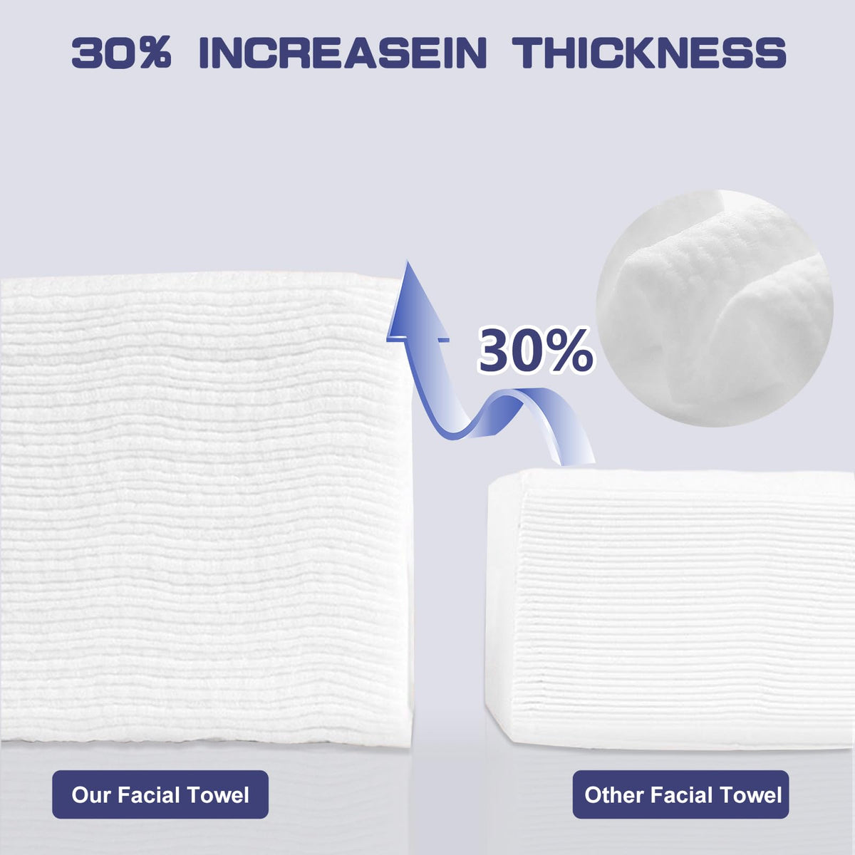BODFPPC Multi-use face towel for cleansing, drying, and makeup tools cleaning.