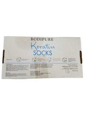 Bodipure All-In-1 Foot Mask easy application with disposable socks.