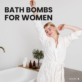 Body & Earth bath bombs fizz in water for a pampering home spa moment.