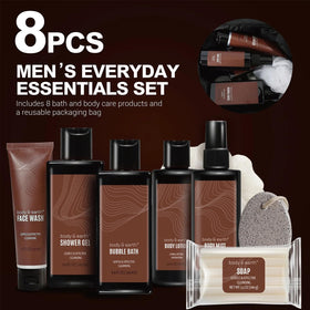BODY & EARTH Gift Set bubble bath for relaxing spa-like soak.