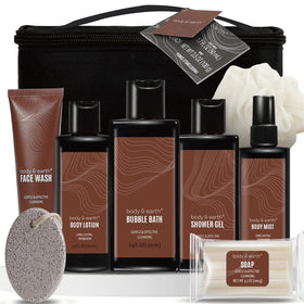 BODY & EARTH Gift Set face wash for daily cleansing and refreshed skin.