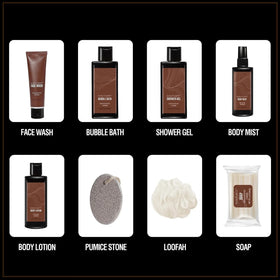 BODY & EARTH Gift Set shower gel for clean, hydrated skin daily.