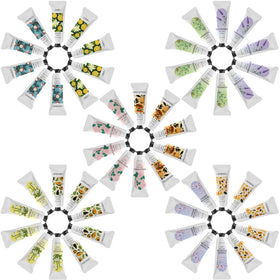 BODY & EARTH lavender-scent hand lotion to calm daily routines.