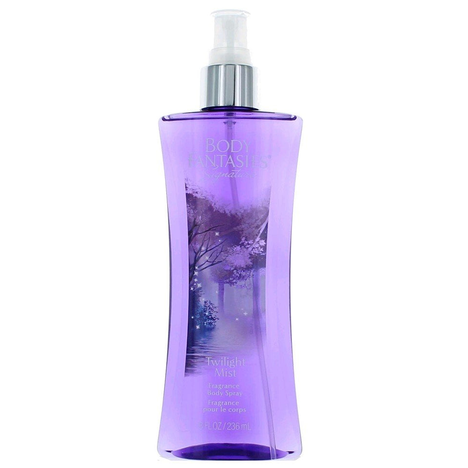 Body Fantasies Signature Twilight Mist bottle, everyday fragrance spray for refreshing wear.