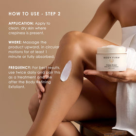 Body Firm hydrate lasts up to 72 hours with daily use.