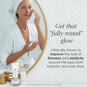 Body Firm Crepe Erase Flaw-Fix Eye Cream orbital-area application refreshes tired eyes