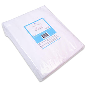 Body Linen Muslin Facial Cloths dimensions 17 x 23 inches pre-wash context.
