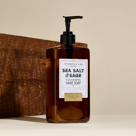 Body Prescriptions Crimson & Oak hand soap pack of 2 keeps a ready supply for home use.