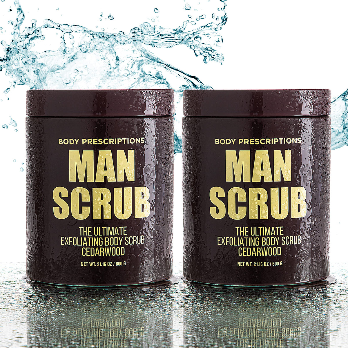 Body Prescriptions texture close-up highlighting exfoliating grains