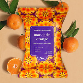 Body Prescriptions orchid-flower close-up, gentle cleansing for all skin types.