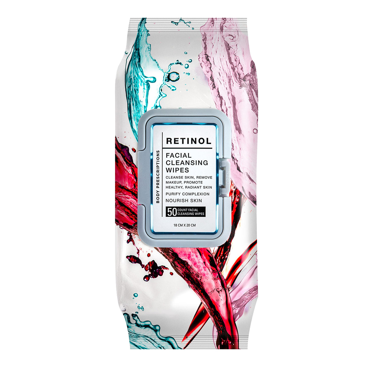 Body Prescriptions retinol benefit icon indicating added skincare support.