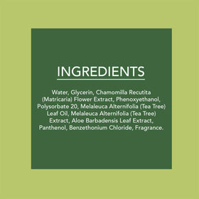 Body Prescriptions Tea Tree Facial Wipes remove makeup and impurities quickly.
