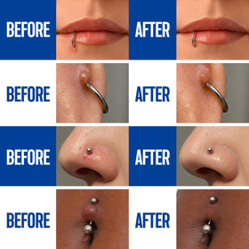 BodyJ4You saline spray and daily cleaner for piercings.