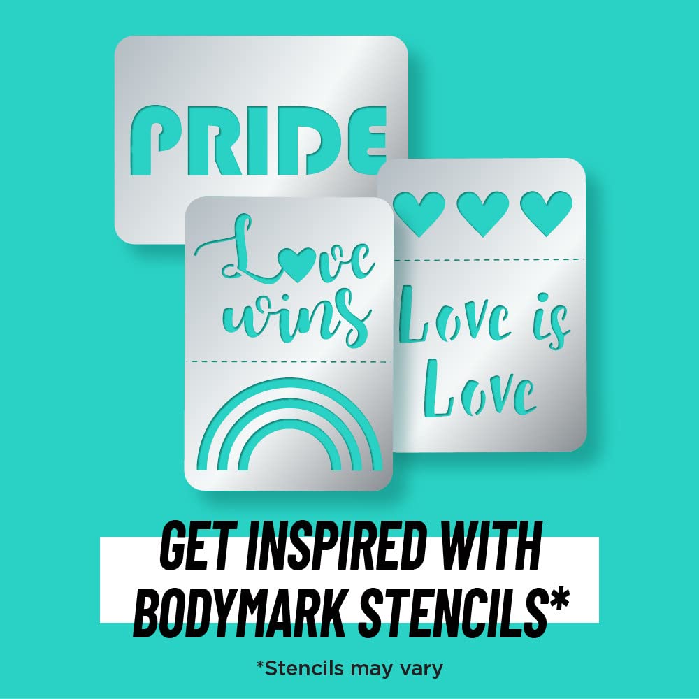 BodyMark by BIC tattoo stencils guides for quick, clean designs.