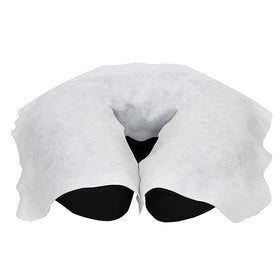 BodyMed disposable face cradle covers pack ready for use on massage tables