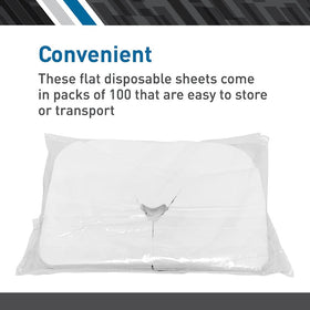 BodyMed strong absorbent sheets provide reliable hygiene between clients