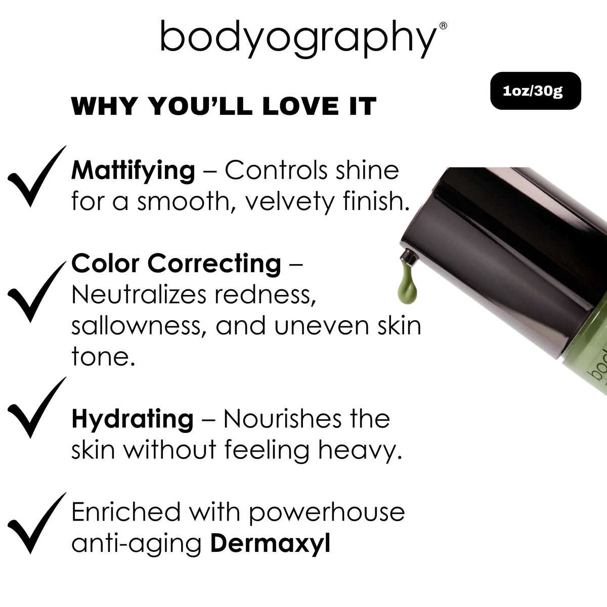 Cruelty-free logo highlighted on Bodyography Foundation Primer Clear