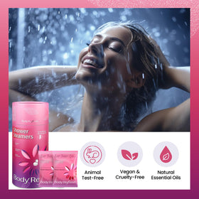 BodyRefresh spa-like shower environment invites a premium at-home retreat after a long day.