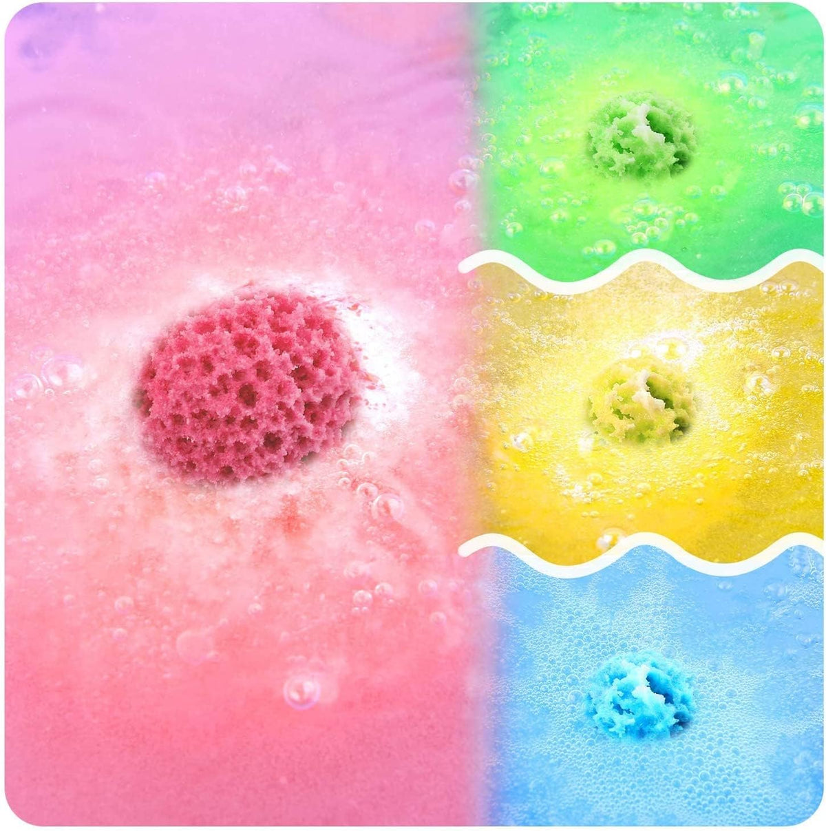 BOENFU Bath Bombs Ingredients, vegan and organic formula