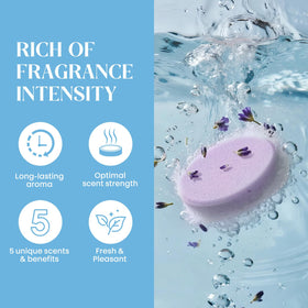 Bofuoos lavender scent shower steamer promotes calm and focus