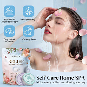 Bofuoos shower steamer for stress relief during busy days