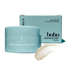 Bohemia Skin Boho Cleansing Balm jar ready for makeup removal and moisture boost