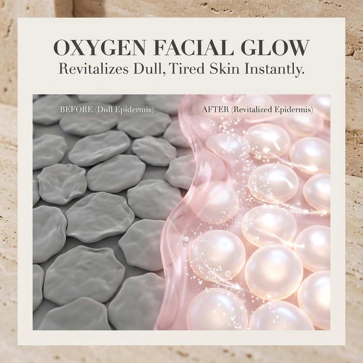 Bohemia Skin Kay's Glow Serum on skin closeup shows even tone and glow without residue.