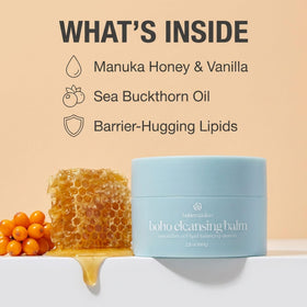 Bohemia Skin Phase Shift Melt demonstrating solid-to-oil texture for cleansing