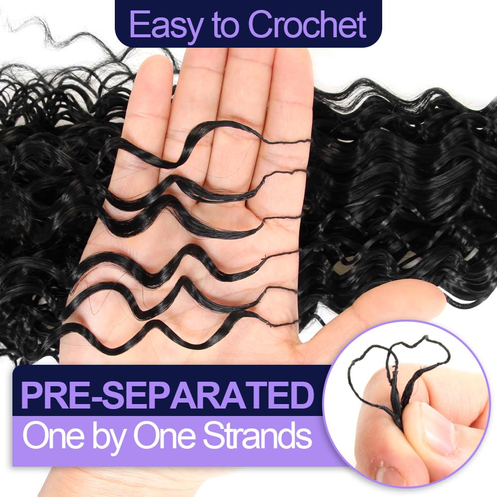 BOHOBABE loose deep wave texture adds soft volume