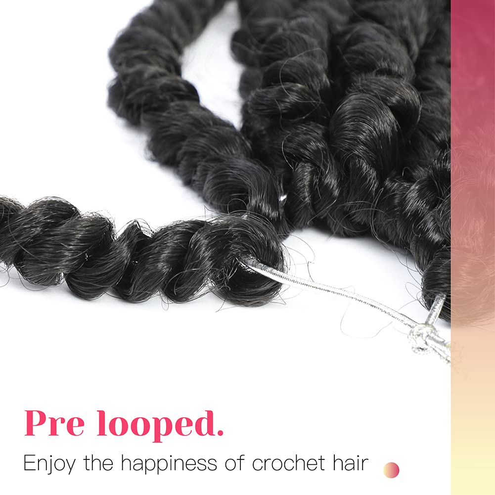 BOHOBABE Passion Twist bundle view emphasizing 88 strands for full head.