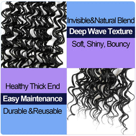 BOHOBABE durable synthetic fiber in classic black for longer wear