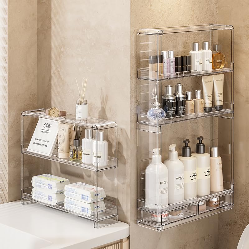 BOHOIDEE space-saving wall shelf unit with assorted items.