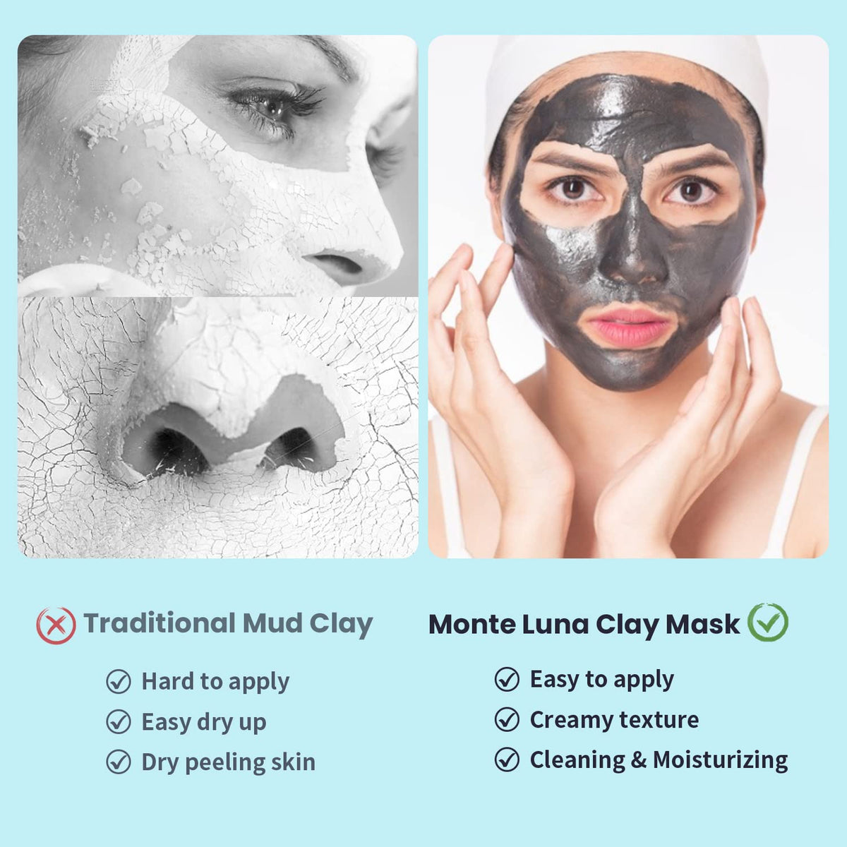 BOJICA clay mask suitable for all skin types and cruelty-free.