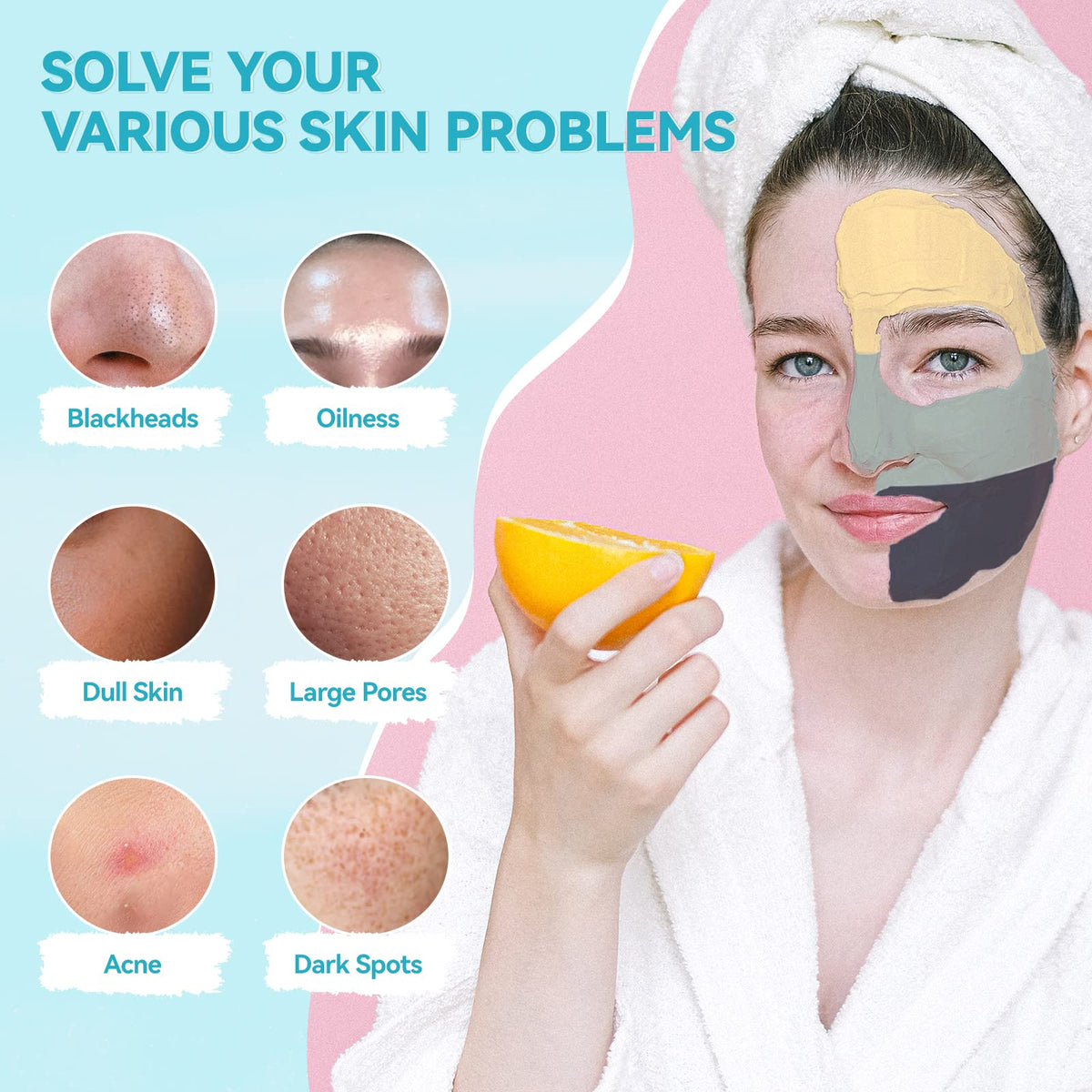 BOJICA at-home spa mask routine simple and relaxing.