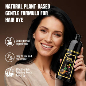 BOJICA gray hair coverage result on natural hair