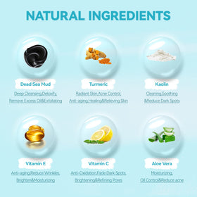 BOJICA turmeric vitamin C mask brightens and firms skin.