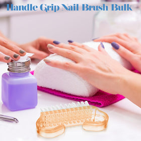 Bokon ergonomic handle nail brush designed for comfortable scrubbing