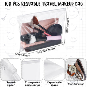 Bokon small cosmetic bag inner visibility for quick item spotting