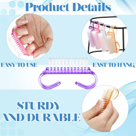 Bokon portable travel-size nail brush for on-the-go cleaning