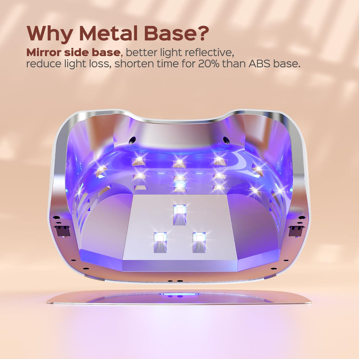 BOLASEN removable-base for easy interior cleaning.