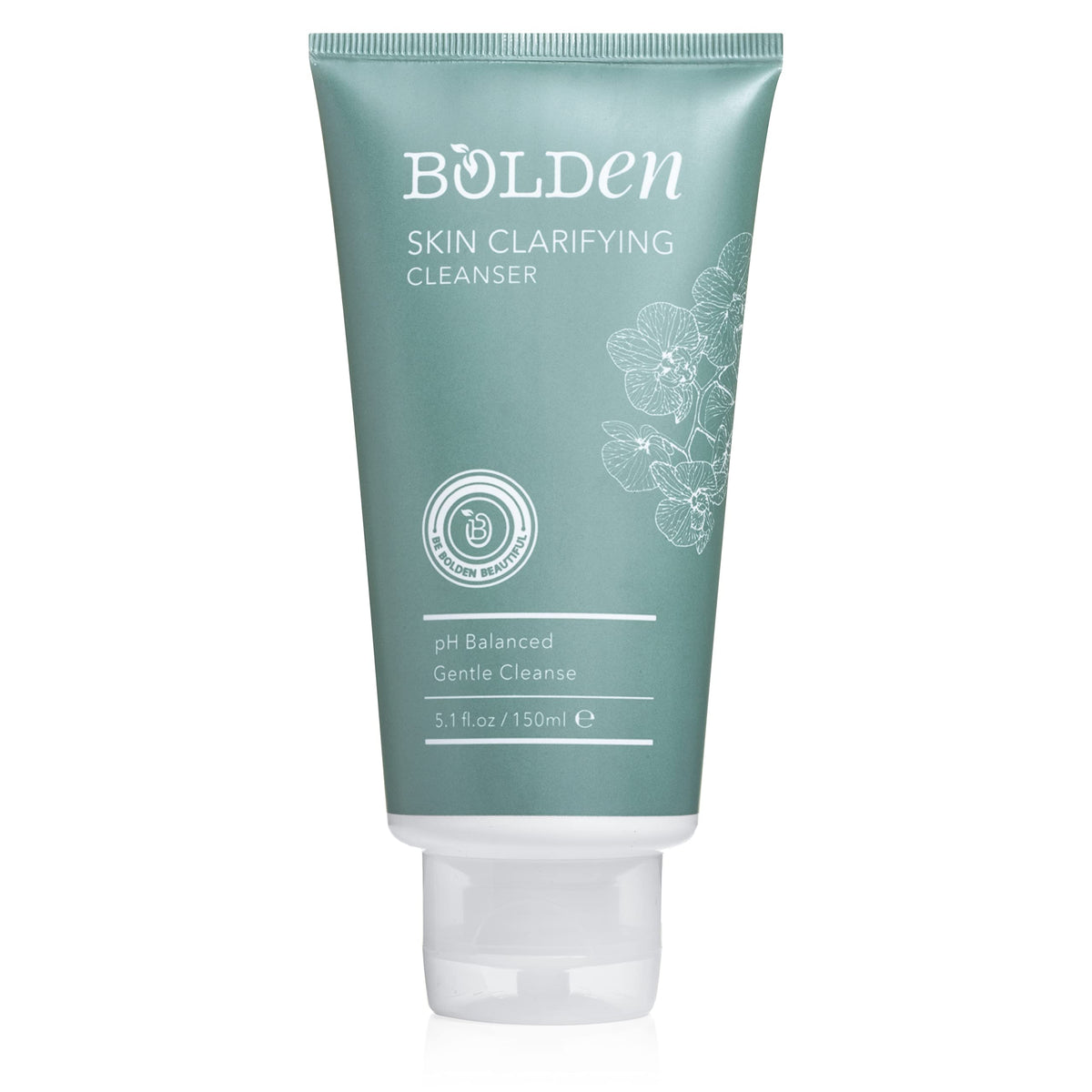 Bolden Skin Clarifying Cleanser bottle pour for daily pore cleansing